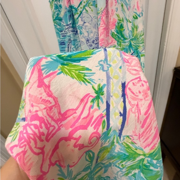Lilly Pulitzer Bohemian Queen size 6 Palm Beach Maxi - Picture 6 of 8